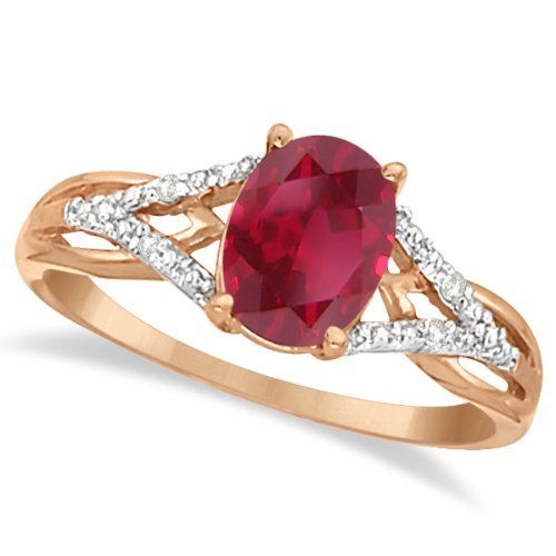 Buy natural Ruby in female 925 sterling silverRing Gold coating 10 carats