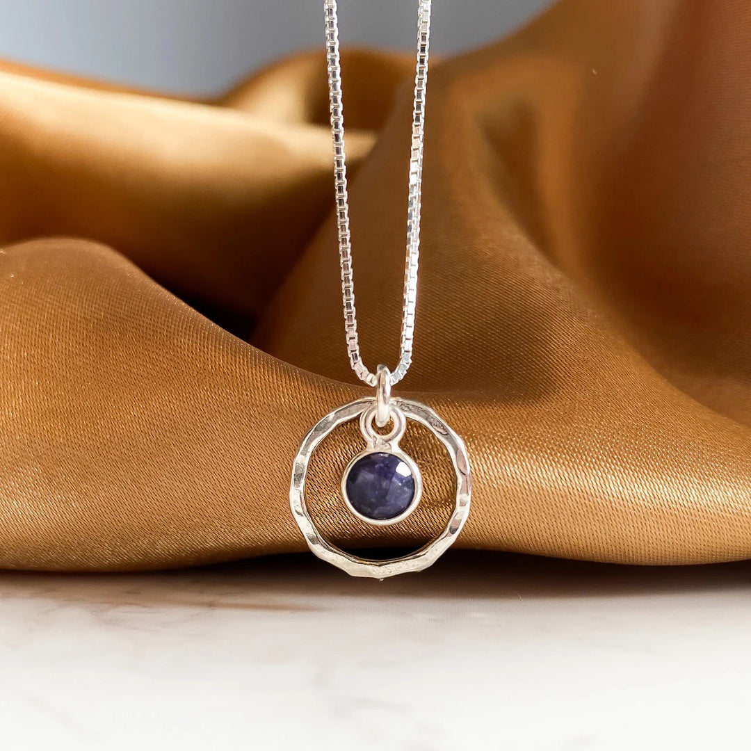 10 carat South African blue sapphire in dedicated silver design