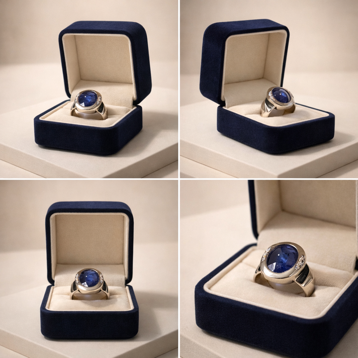 Premium quality, blue sapphire, 12 carat South African