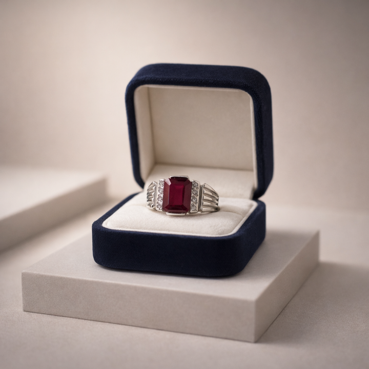 Natural South African Ruby Ring (10.5 Carats)