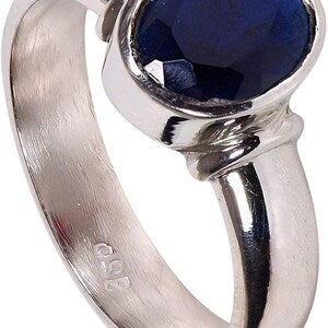 South Africa Blue Sapphire  – 5 Carats| UNIsex Handmade Ring