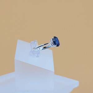 South Africa Blue Sapphire  – 3 Carats| Male Handmade Ring