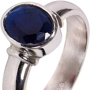 South Africa Blue Sapphire  – 5 Carats| UNIsex Handmade Ring