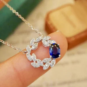 Premium Sri Lankan Blue Sapphire | 3-Carat Natural Sapphire Loket