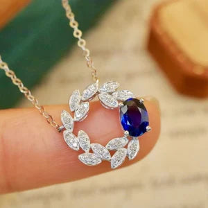 Premium Sri Lankan Blue Sapphire | 3-Carat Natural Sapphire Loket