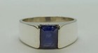 Natural Blue Sapphire (Grade 3) 8 Carats in silver ring