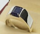Natural Blue Sapphire (Grade 3) 8 Carats in silver ring